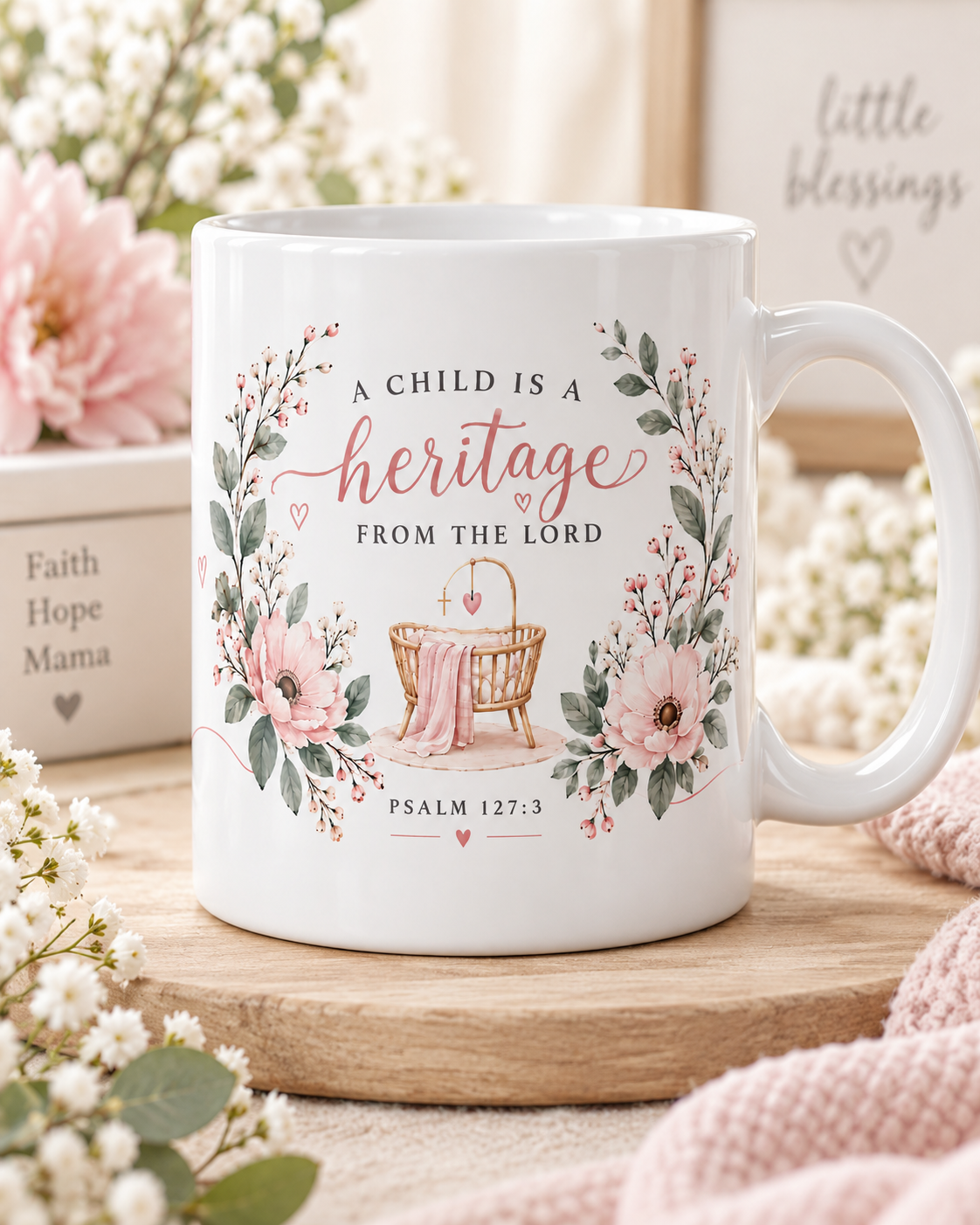 A Child is a Heritage from the Lord mug