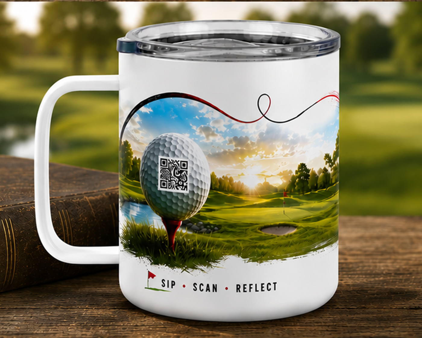 Play the Long Game SS mug back