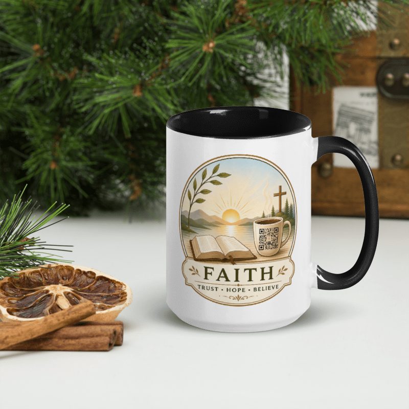 Faith Olive mug