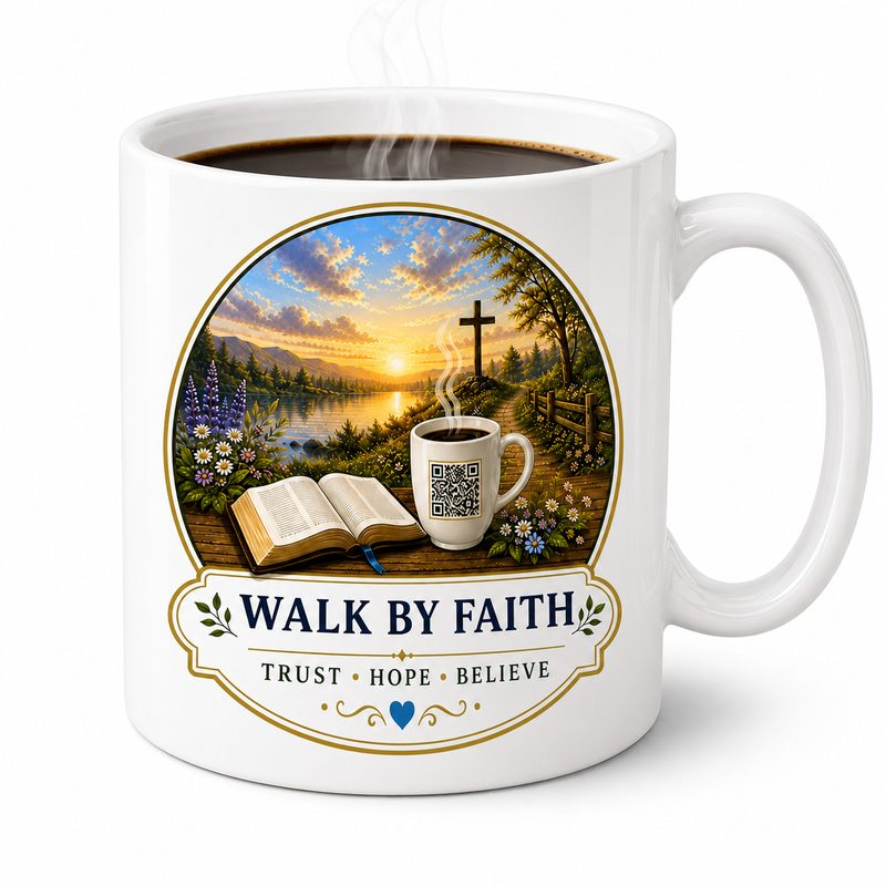Walk By Faith mug